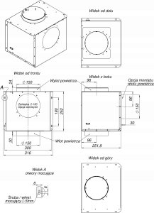 Okap Globalo OKAP FLUXIME 60.1 BLACK + TW 1.2 Użyj kodu 9GLB24 i płać mniej 13