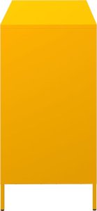 vidaXL Szafka, musztardowa, 101,5x39x73,5 cm, stal walcowana na zimno 6