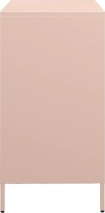 vidaXL Szafka, różowa, 68x39x73,5 cm, stal walcowana na zimno 6