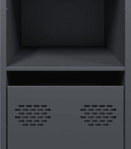 vidaXL Szafka, antracytowa, 101,5x39x73,5 cm, stal walcowana na zimno 10