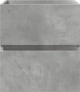 vidaXL Szafka pod umywalkę, szarość betonu, 41x38,5x45 cm 4