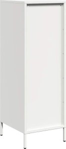 vidaXL Szafka, biała, 39x35x103,5 cm, stal 7