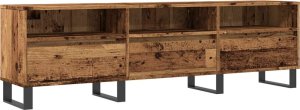 vidaXL Szafka pod TV, stare drewno, 150x30x44,5 cm 2