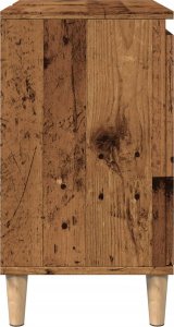 vidaXL Szafka pod umywalkę, stare drewno, 58x33x60 cm 6