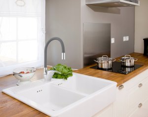 Bateria kuchenna YokaHome Bateria kuchenna stojąca elastyczna wylewka kran - Yoka 2