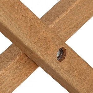 Springos Leżak drewniany impregnowany z tkaniną moro UNIWERSALNY 4