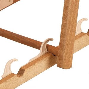 Springos Leżak drewniany impregnowany z tkaniną moro UNIWERSALNY 6