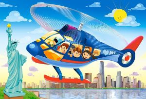 Castorland Puzzle x 4 - Travel the World (247018) 2