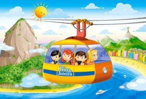 Castorland Puzzle x 4 - Travel the World (247018) 4