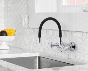 Bateria kuchenna YokaHome Bateria kuchenna ścienna elastyczna wylewka kran - Yoka 12