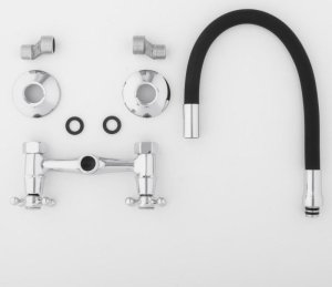 Bateria kuchenna YokaHome Bateria kuchenna ścienna elastyczna wylewka kran - Yoka 8