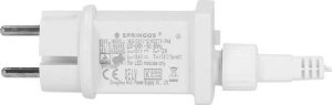Springos Kurtyna świetlna 300 led girlanda, lampki wewnętrzno-zewnętrzne sople biały ciepły + flash UNIWERSALNY 8