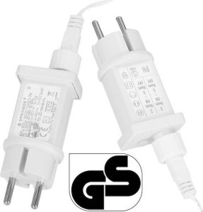 Springos Kurtyna świetlna 300 led girlanda, lampki wewnętrzno-zewnętrzne sople biały ciepły + biały flash UNIWERSALNY 6