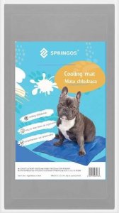 Springos Mata chłodząca żelowa dla psa 65x50 cm legowisko chłodzące dla zwierząt UNIWERSALNY 20