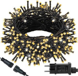 Lampki choinkowe Springos Lampki choinkowe 300 led biały ciepły 15m oświetlenie świąteczne IP44 UNIWERSALNY 1