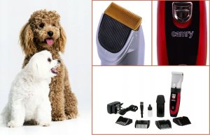 Maszynka do strzyżenia psa Camry Maszynka Do Strzyżenia Psów Zwierząt Camry +Zestaw 12