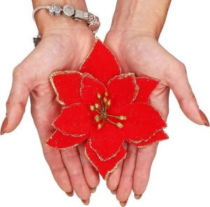 Dekoracja świąteczna Springos gwiazda 9