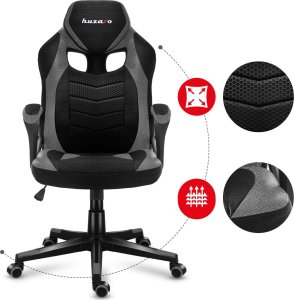 Fotel Huzaro Force 2.5 Szary Mesh 7