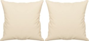 vidaXL 3-osobowa sofa z poduszkami, beżowa, 180 cm, mikrofibra 5