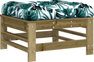 vidaXL 7-cz. zestaw mebli do ogrodu, z poduszkami, impregnowana sosna 6