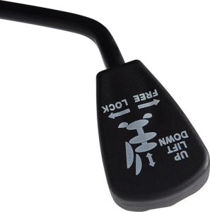 Krzesło biurowe Beliani Krzesło biurowe regulowane beżowoszare z białym DELIGHT 7