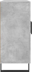 vidaXL Szafka, szarość betonu, 90x34x80 cm 7