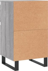 vidaXL Szafki, 2 szt., szary dąb sonoma, 40x35x70 cm 9