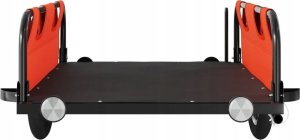 vidaXL Przyczepka rowerowa, pomarańczowa, tkanina Oxford i żelazo 5