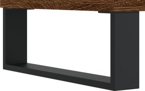 vidaXL Stolik kawowy, brązowy dąb 90x49x45 cm, materiał drewnopochodny 9