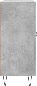 vidaXL Szafka, szarość betonu, 90x34x80 cm, materiał drewnopochodny 7