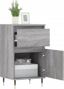 vidaXL Szafki, 2 szt., szary dąb sonoma, 40x35x70 cm 3