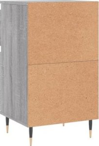 vidaXL Szafki, 2 szt., szary dąb sonoma, 40x35x70 cm 9