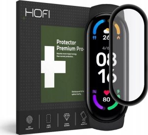 Braders Szkło Hybrydowe Hofi Hybrid Glass Xiaomi Mi Smart Band 6 Black 1