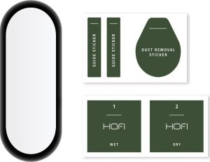 Braders Szkło Hybrydowe Hofi Hybrid Glass Xiaomi Mi Smart Band 6 Black 2