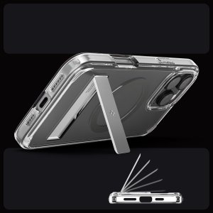 Spigen Ultra Hybrid S MagSafe, graphite - iPhone 16 Pro Max 6