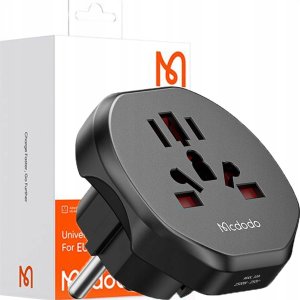 Mcdodo MCDODO UNIWERSALNY ADAPTER PODRÓŻNY PRZEJŚCIÓWKA EU DO EU US UK AU CN 2500W 1