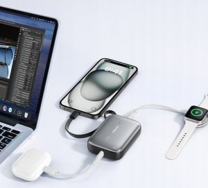 Powerbank Innostyle INNOSTYLE POWERGO MINI POWERBANK 10000MAH 3X USB USB-C 22,5W Z KABLEM USB-C 6