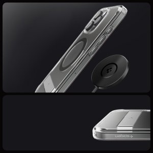 Spigen Ultra Hybrid S MagSafe, graphite - iPhone 16 Pro 5