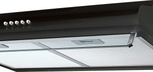 Okap Berdsen Okap kuchenny podszafkowy - pochłaniacz 50 cm BE-10-A czarny 4