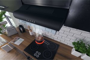 Okap Berdsen Okap kuchenny podszafkowy - pochłaniacz 50 cm BE-10-A czarny 5