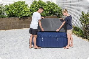 Bestway Pokrywa termiczna do SPA 180 x 180 x 71 cm Bestway 60319 6
