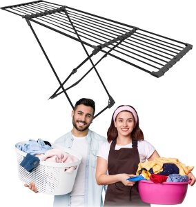 Suszarka na pranie Massido Suszarka na pranie z kółkami teleskopowa Ursula 20mb 10