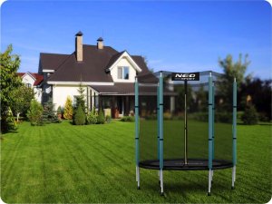Trampolina ogrodowa Neo-Sport NeoSport Trampolina ogrodowa dla dzieci 140 cm 4,5ft 3