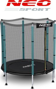 Trampolina ogrodowa Neo-Sport NeoSport Trampolina ogrodowa dla dzieci 140 cm 4,5ft 9