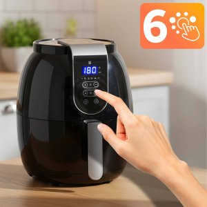 Frytkownica beztłuszczowa Berdsen z wyświetlaczem Air fryer BD-651 3