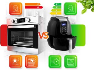 Frytkownica beztłuszczowa Berdsen z wyświetlaczem Air fryer BD-651 11