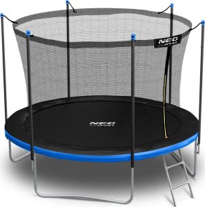 Trampolina ogrodowa Neo-Sport NeoSport Trampolina ogrodowa 6ft/183cm z siatką wewnętrzną i drabinką 2