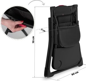 Ricokids Krzesełko do karmienia Nuco czarny 6