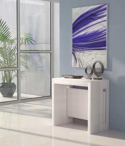 Selsey Włoski stół rozkładany Roma 90x45/190 cm biały 6