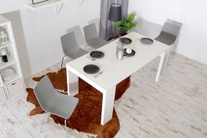 Selsey Włoski stół rozkładany Roma 90x45/190 cm biały 8